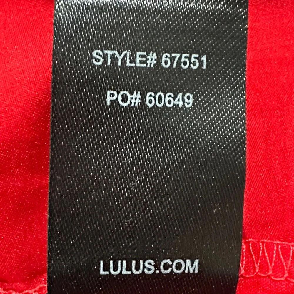 Lulus Ruby Red One Shoulder Boho Wedding Guest Floral Vacation Maxi Dress Size M - Picture 17 of 17